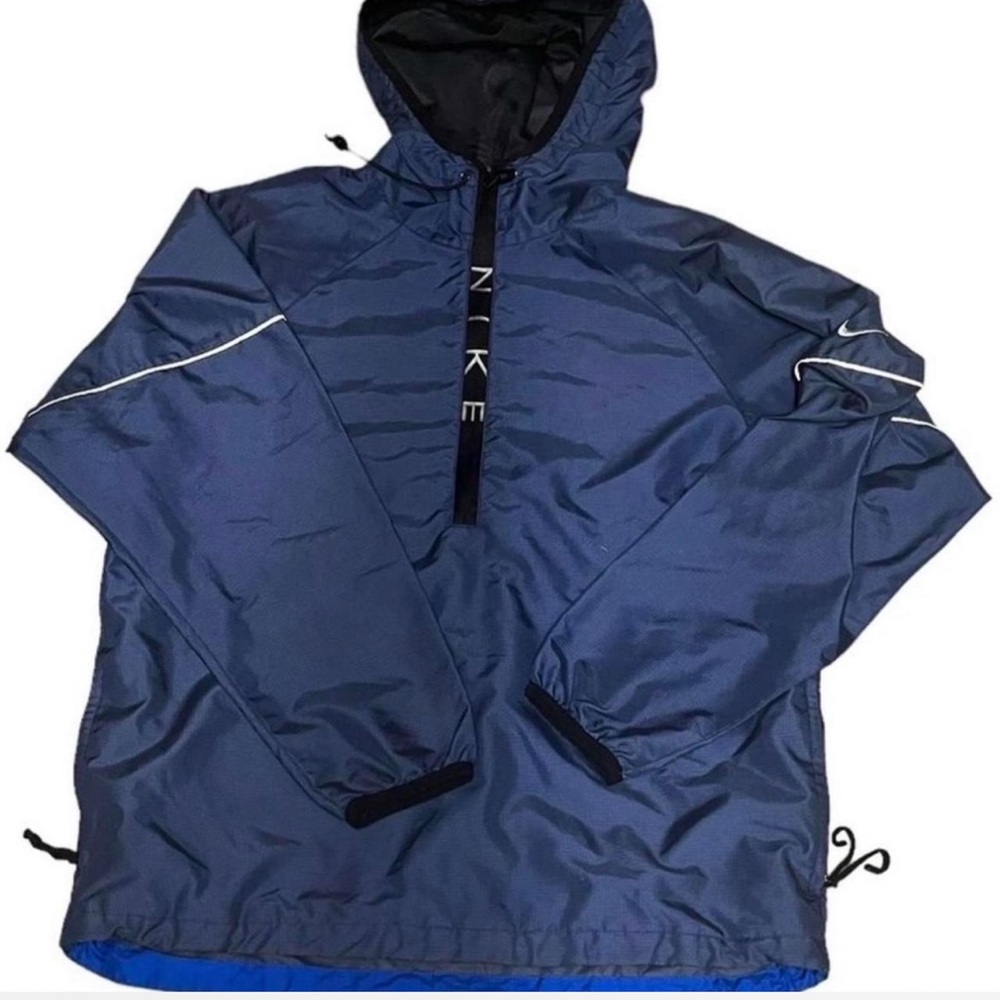 Vintage Nike 90’s Men's Blue Jacket